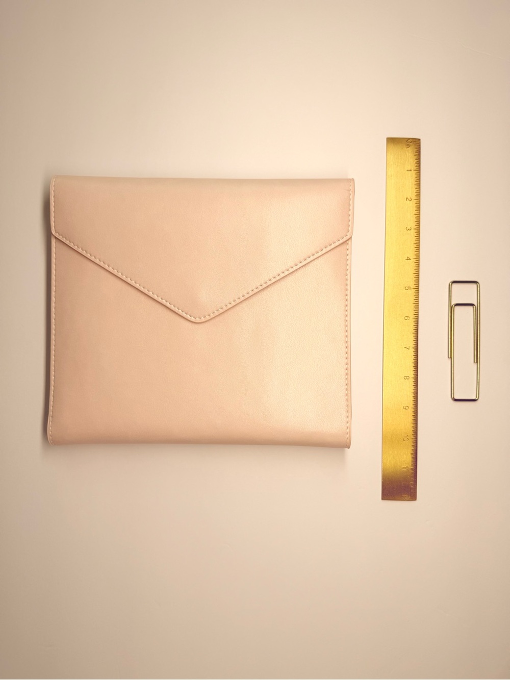 💐 Erin Condren Blush Pink Vegan Leather Folio